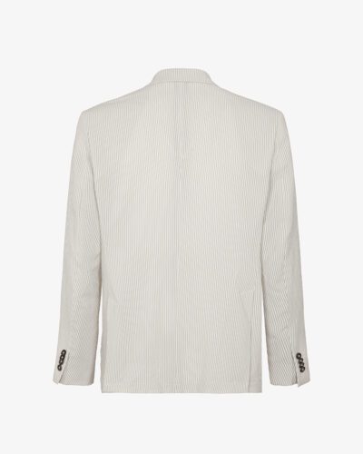 Blazer monopetto rigato