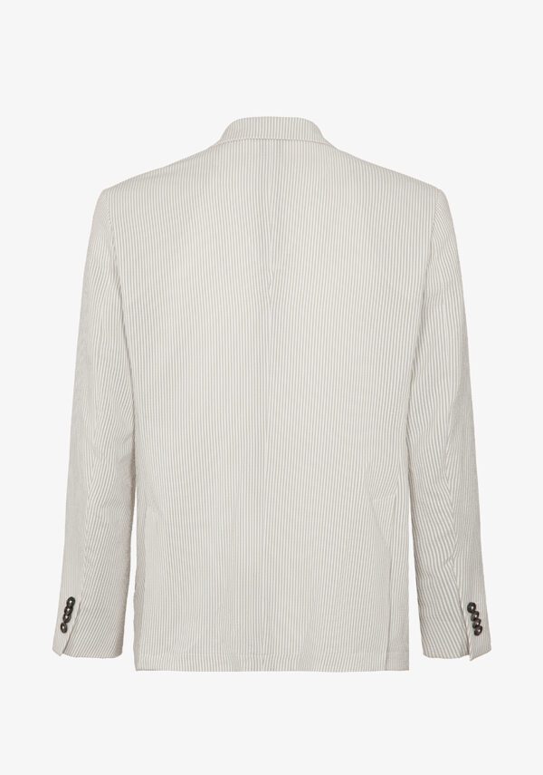 Blazer monopetto rigato