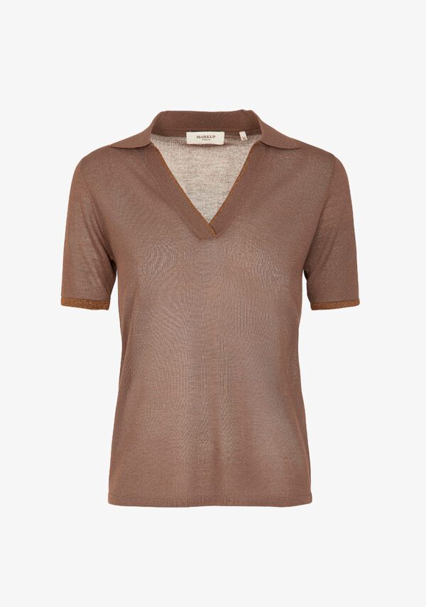 Polo profili lurex