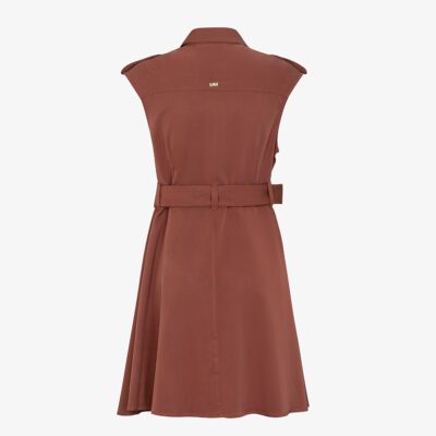 Vestito corto con tasche