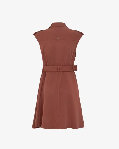 Vestito corto con tasche