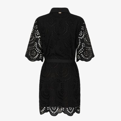 Vestito corto in pizzo