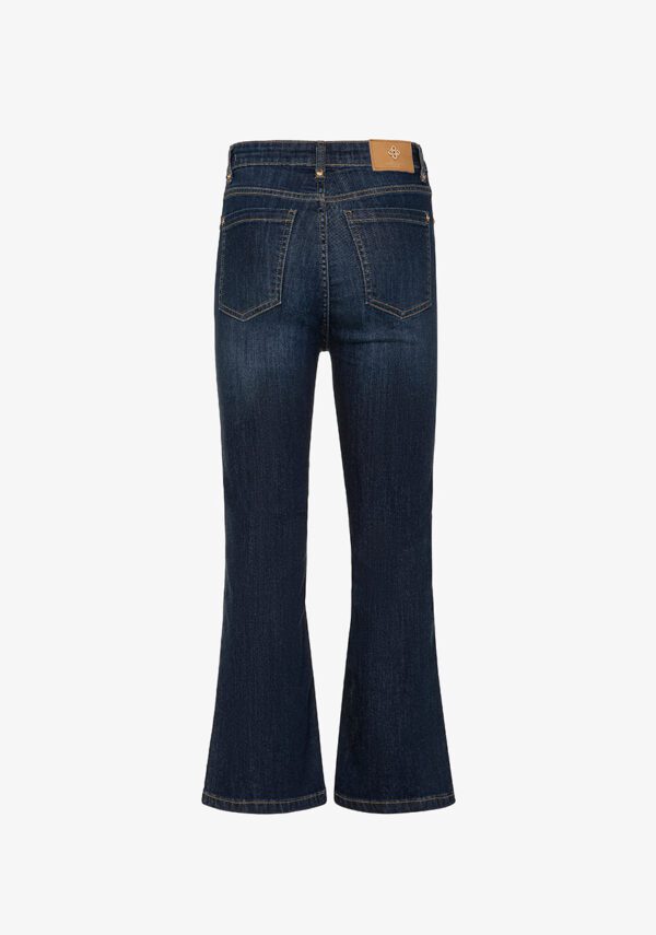 Jeans flare cropped