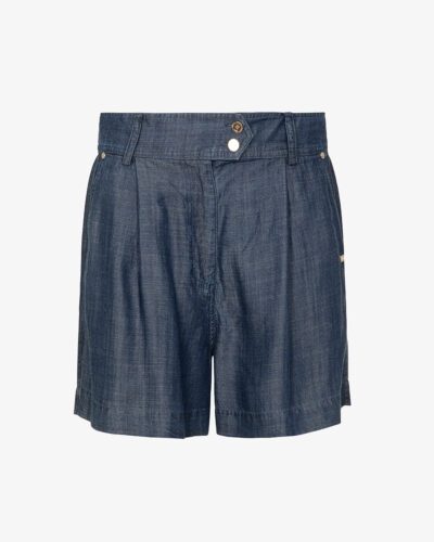 Shorts effetto denim