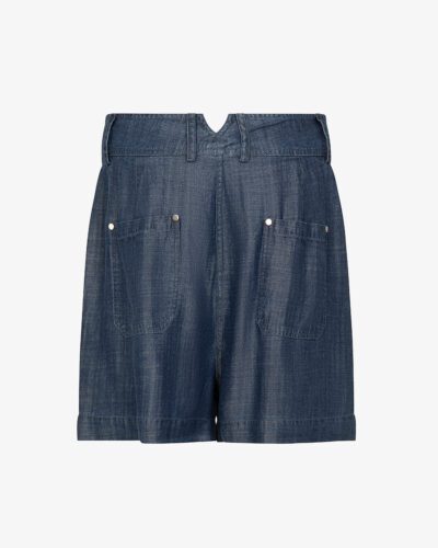 Shorts effetto denim