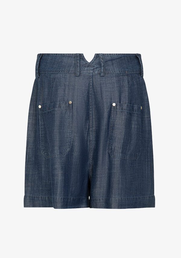 Shorts effetto denim