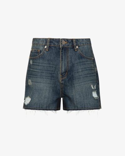 Shorts jeans lavaggio medio