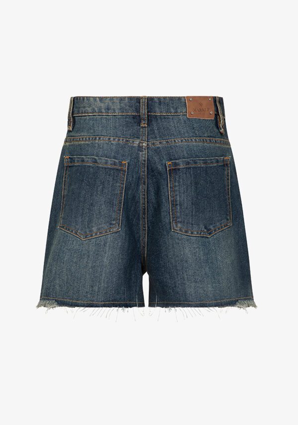 Shorts jeans lavaggio medio