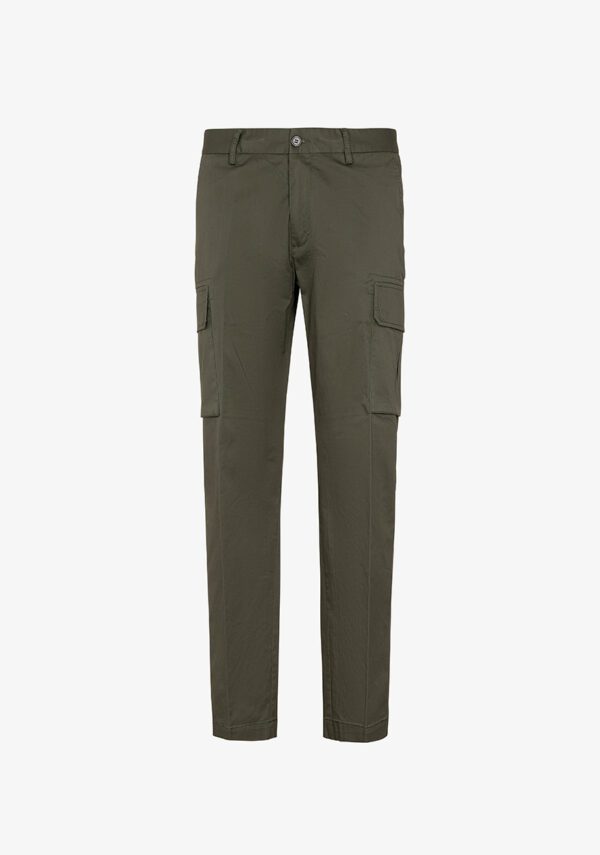 Pantalone cargo twill