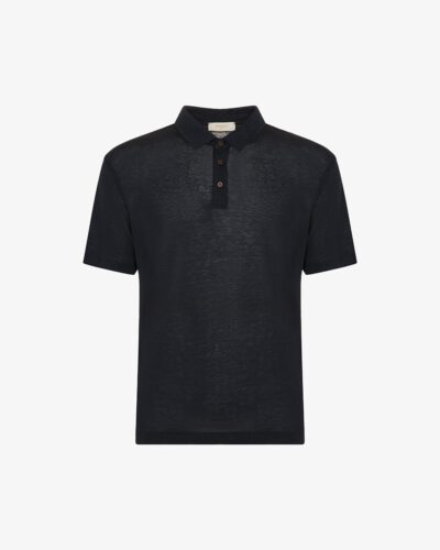 Polo misto lino