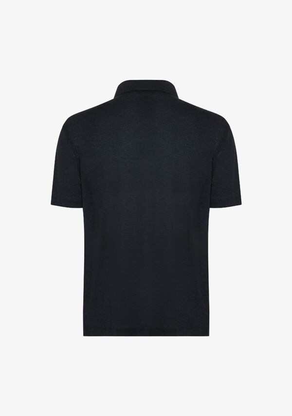 Polo misto lino