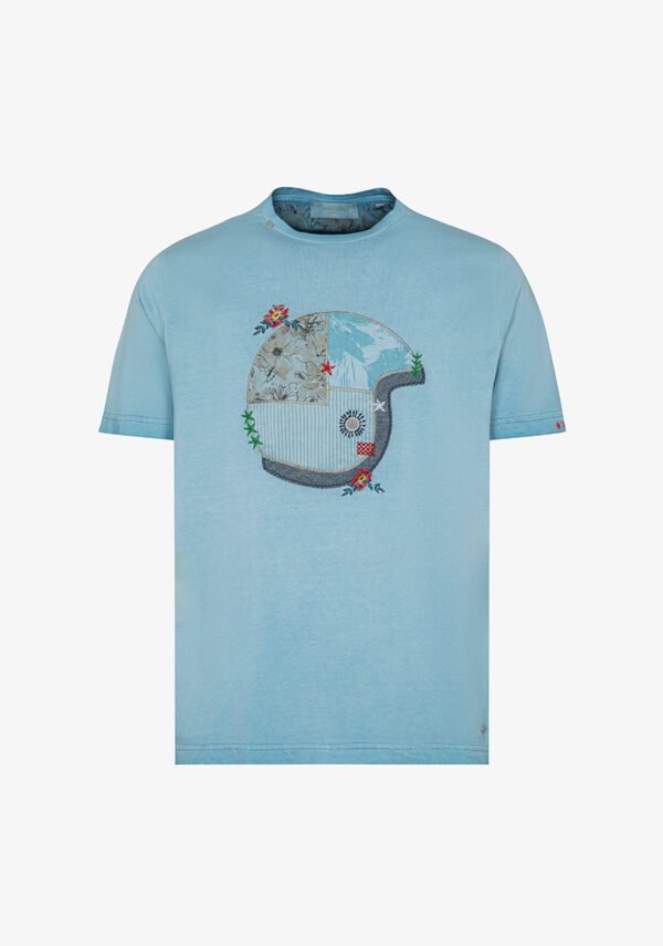 T-shirt fantasia patchwork