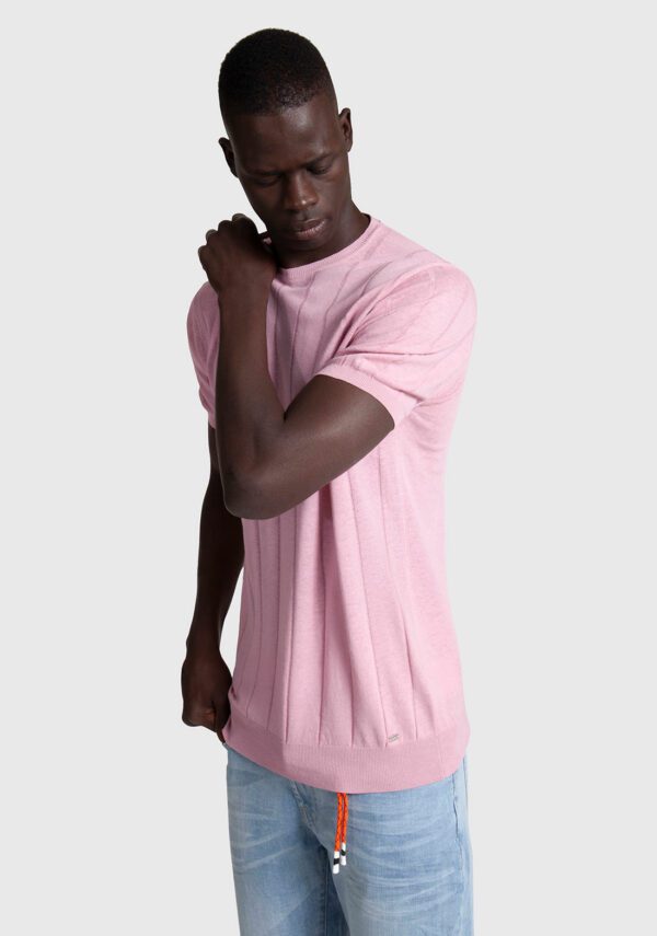 Girocollo cotone lino