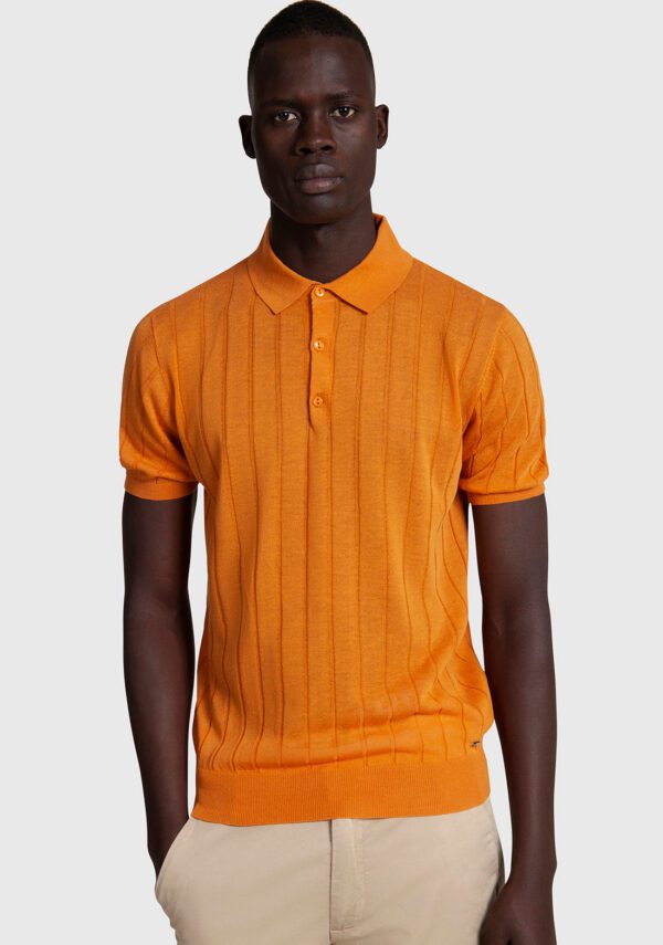 Polo cotone lino manica corta