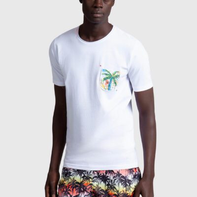 T-SHIRT TASCHINO STAMPATO