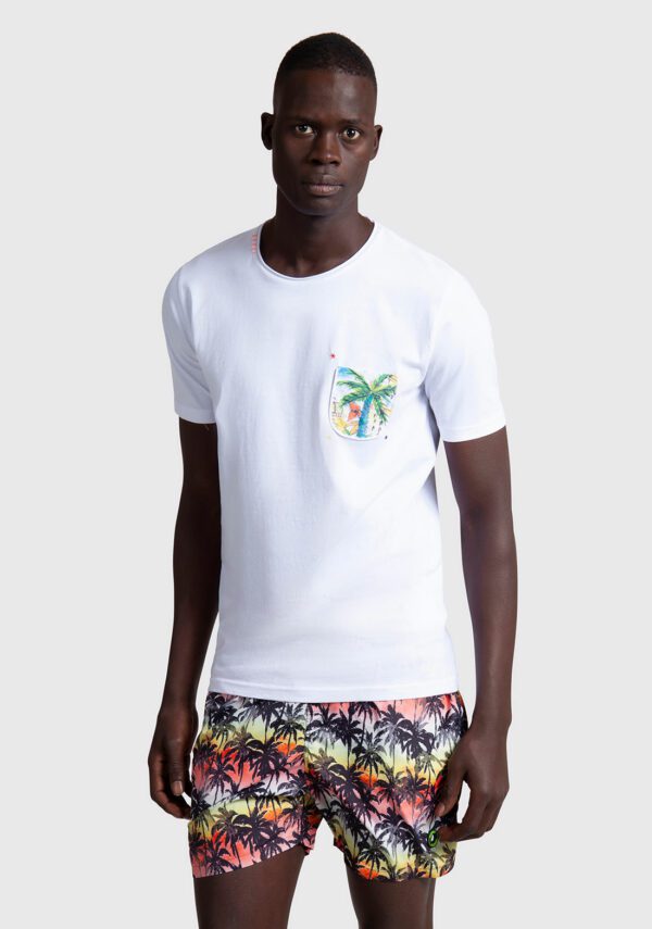 T-SHIRT TASCHINO STAMPATO