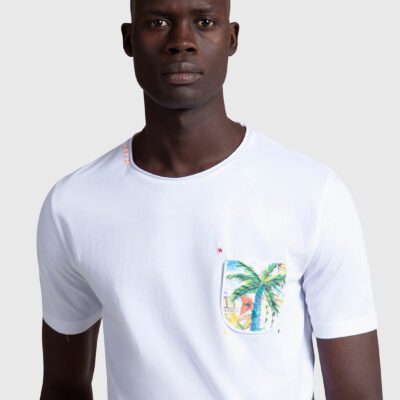 T-SHIRT TASCHINO STAMPATO