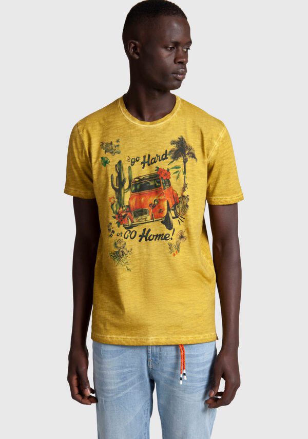 T-SHIRT STAMPA GO HARD