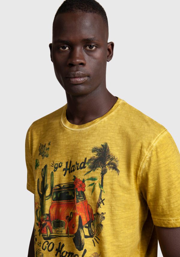 T-SHIRT STAMPA GO HARD
