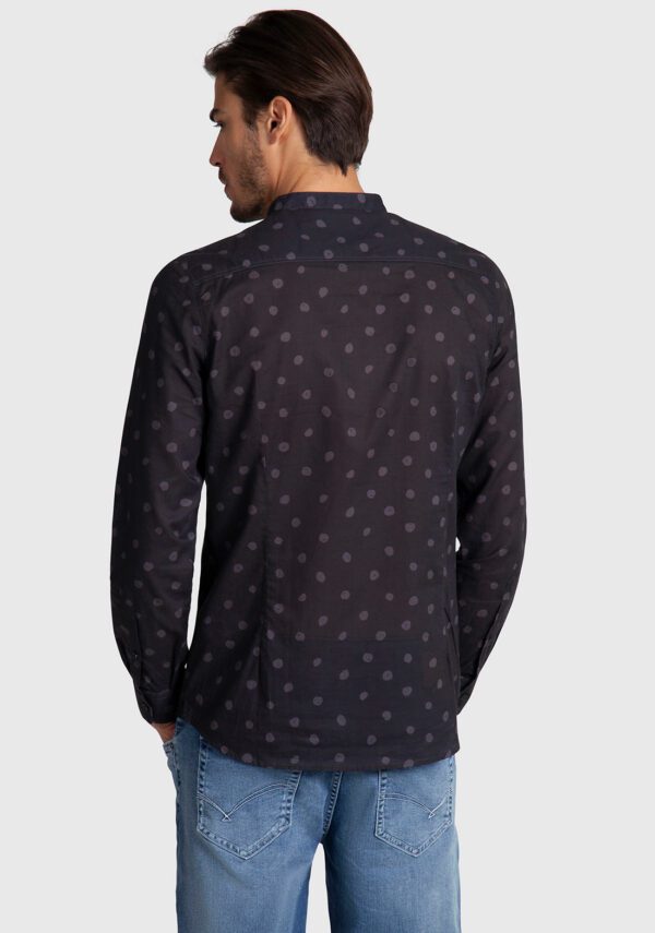 CAMICIA MANICA LUNGA MUSSOLA POIS