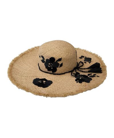 Cappello con ricamo