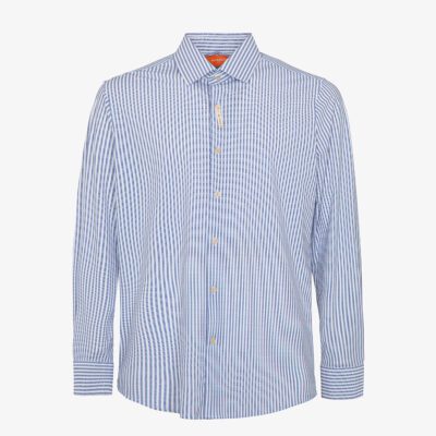Camicia rigata no iron