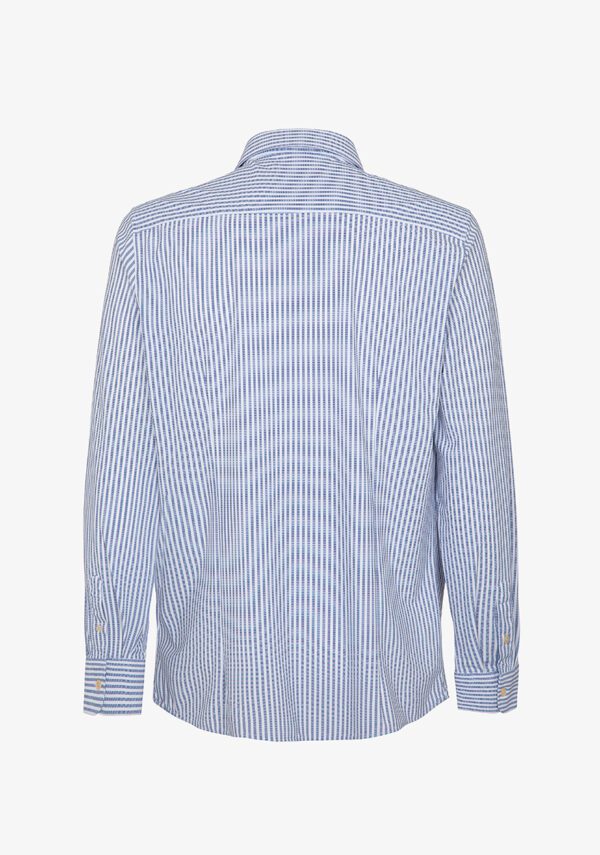 Camicia rigata no iron