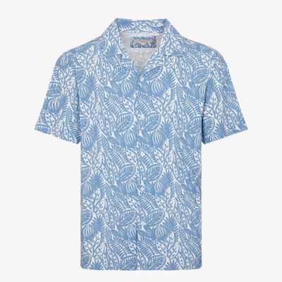 Camicia stampata manica corta