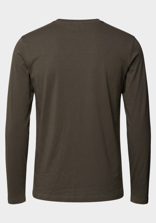 T-Shirt Girocollo Manica Lunga Jersey