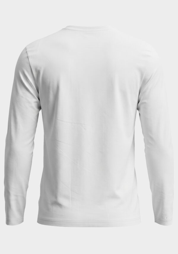 T-Shirt Girocollo Manica Lunga Jersey Stretch