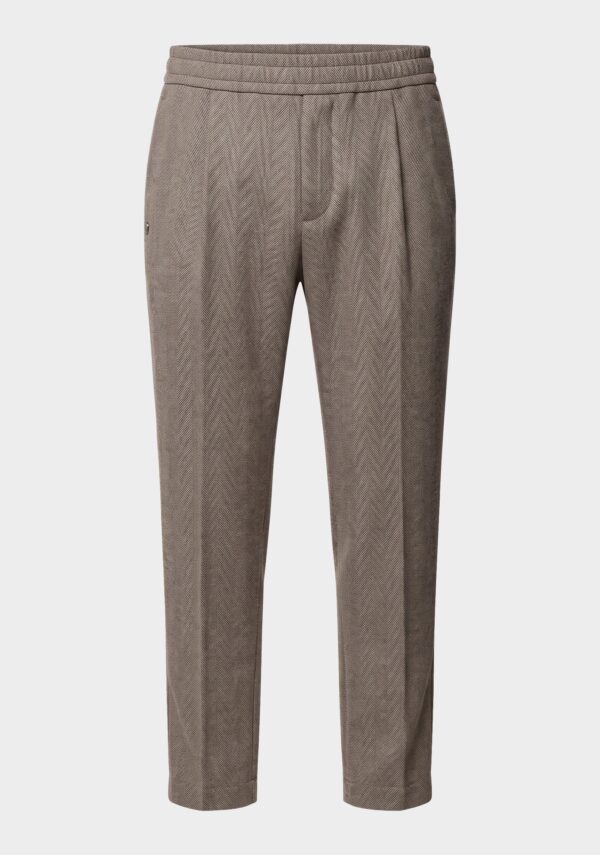 Pantalone wide leg capri resca lana