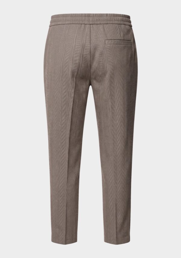 Pantalone wide leg capri resca lana