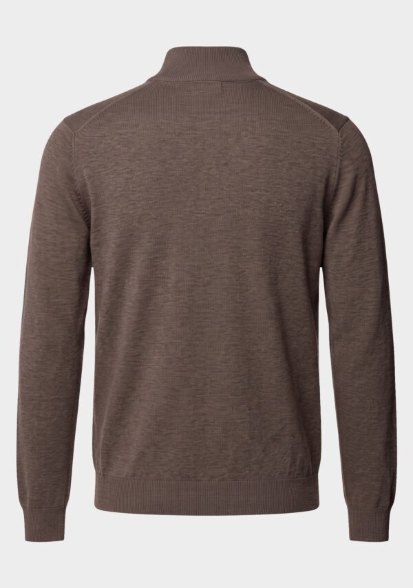 Maglione Lupetto Zip Viscosa
