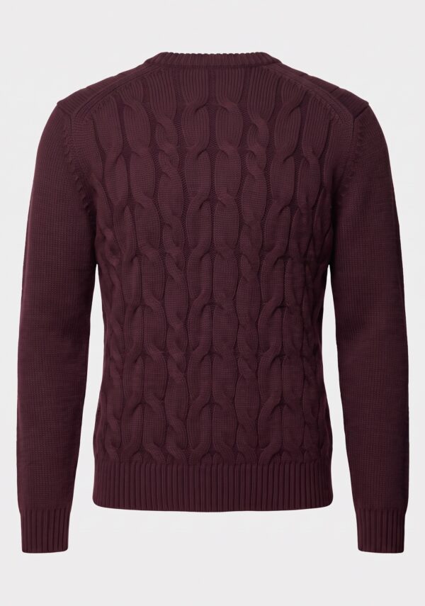 Maglione Girocollo Trecce