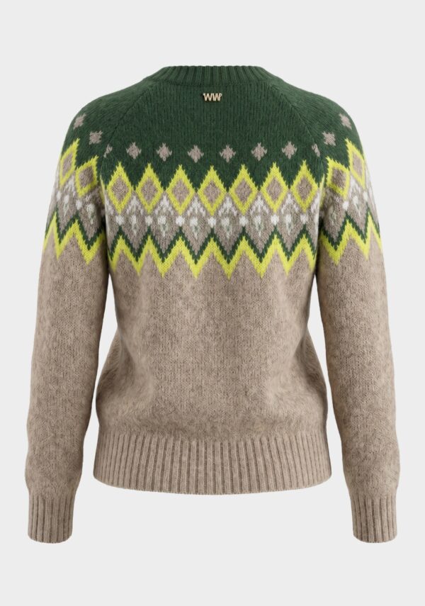 Girocollo jacquard