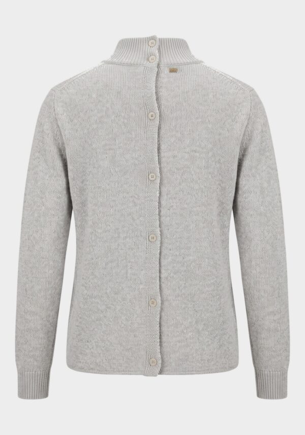 Lupetto in filato mohair e lurex