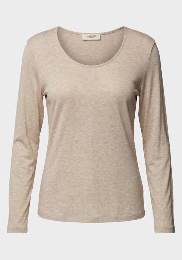 T-shirt scollo ampio
