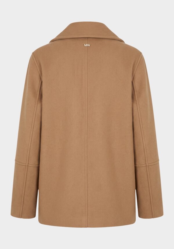 Cappotto corto doppiopetto