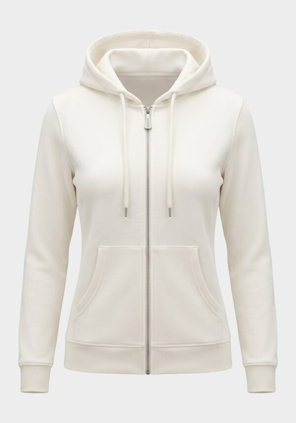 Felpa cappuccio zip