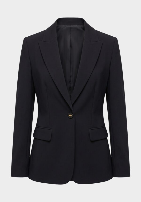 Blazer in tessuto punto milano