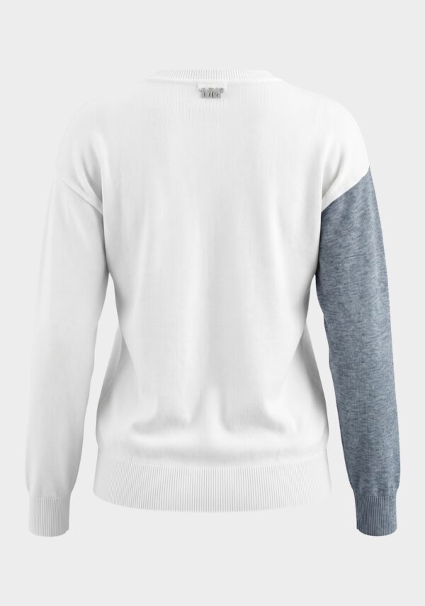 Maglia rombi jacquard