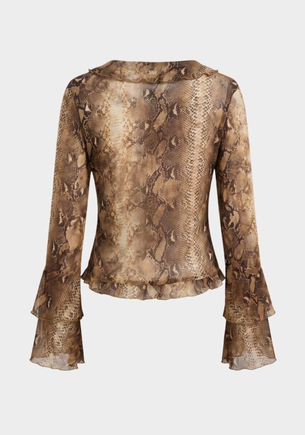 Blusa in georgette