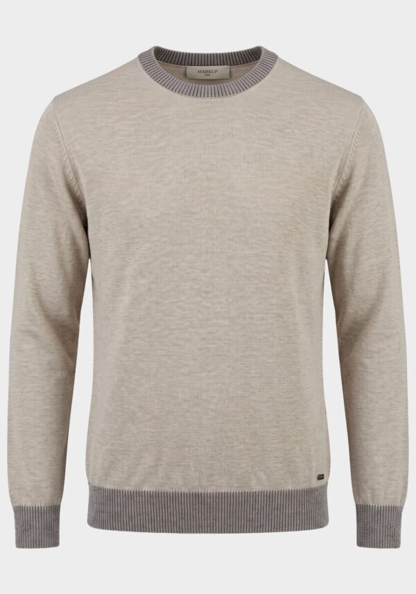 Maglione Girocollo Bordi Vanisé