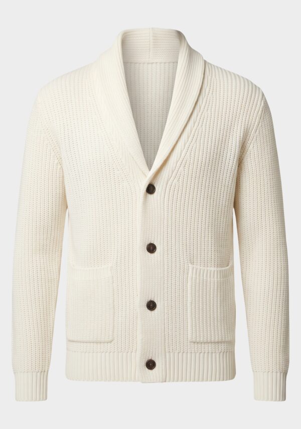 Cardigan Sciallato Maglia Inglese