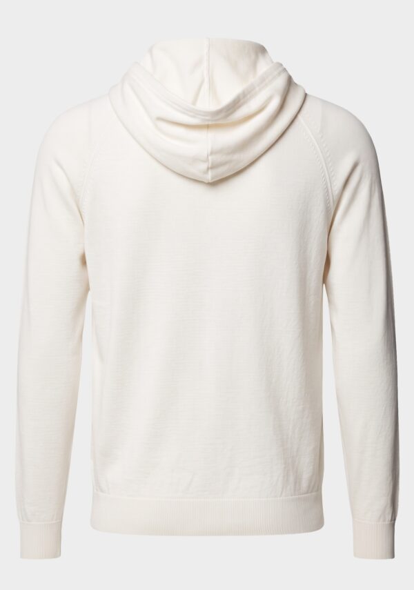 Hoodie Zip Punto Stoffa
