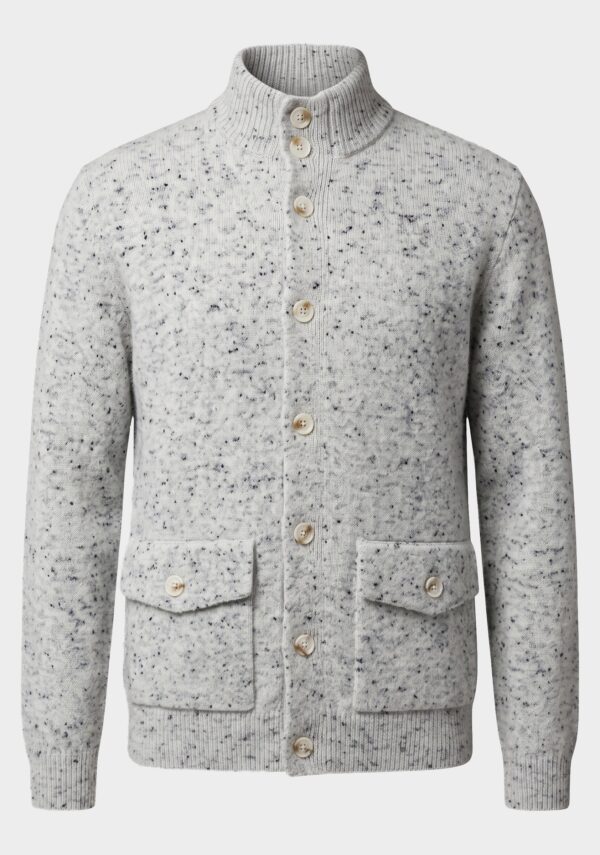 Cardigan Lupetto Maglia Inglese