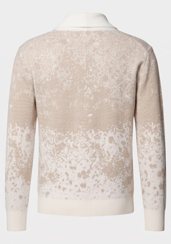 Cardigan Sciallato Full Jacquard