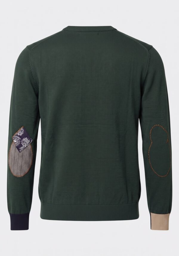 Maglione Girocollo Punto Quadrato