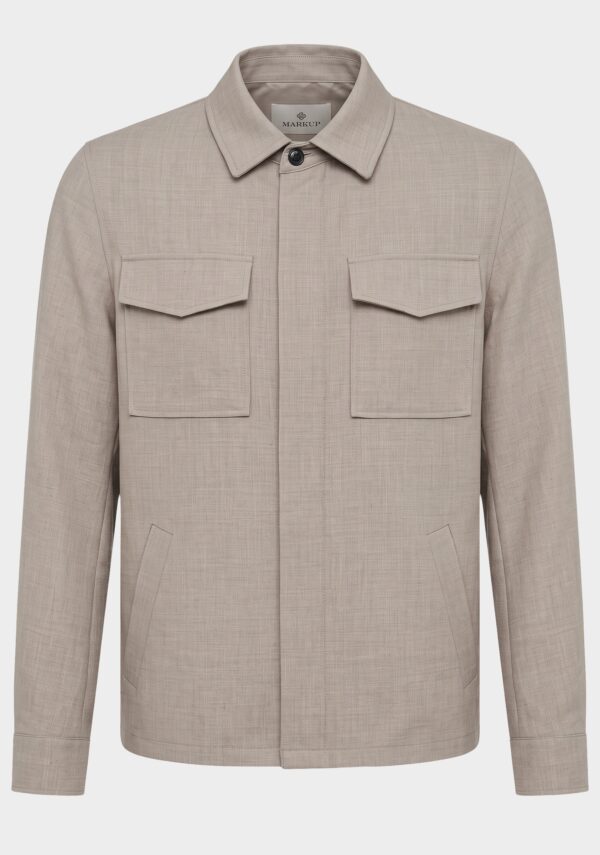 Overshirt in flanella