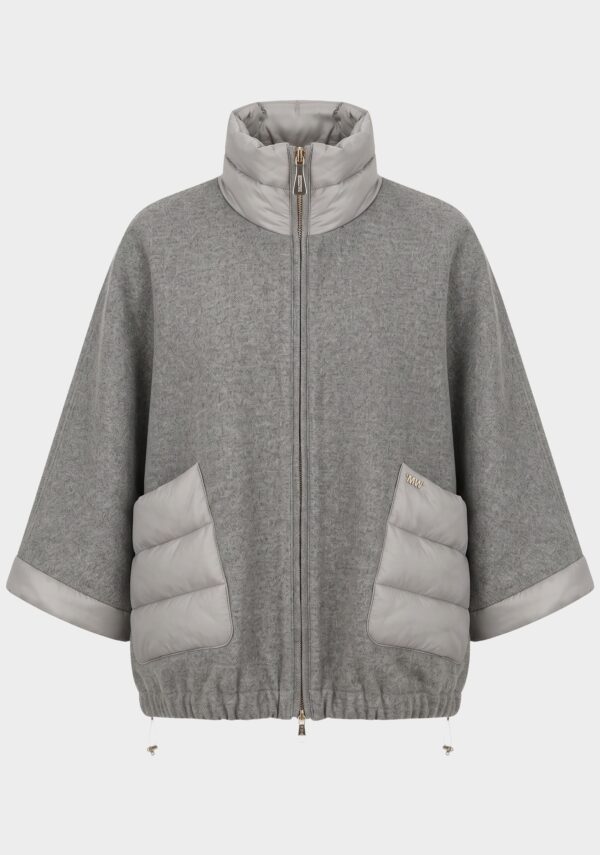 Jacket dettagli in nylon